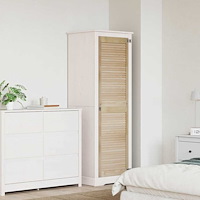 vidaXL Skåpdörr Övrigt med dörr Brun 170 x 49.5 x 2.1 cm Massiv furu