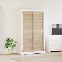 vidaXL Skåpdörrar Övrigt 2 pcs Brun 170 x 49.5 x 2.1 cm Massiv furu
