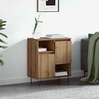 vidaXL Sideboard artisan ek 60 x 35 x 70 cm Konstruerat trä