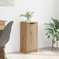 vidaXL Sideboard artisan ek 30 x 30 x 70 cm Konstruerat trä