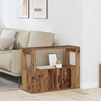 vidaXL Sideboard Gammalt trä 80 x 30 x 60 cm Konstruerat trä