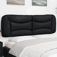 vidaXL Dyna till huvudgavel svart 152 cm konstläder