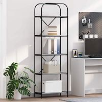 vidaXL Hyllsystem Grå sonoma 60 x 30 x 183 cm Konstruerat trä