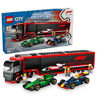 LEGO® LEGO® City 60445 F1® Truck With Rb20 & AMR24 F1® Cars