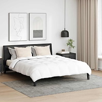 vidaXL Vinter Duvet Set med kudde 3 pcs Vit 200 x 240 cm