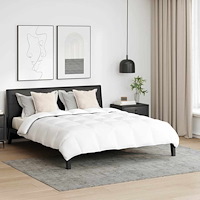 vidaXL Vinter Duvet Set med kudde 3 pcs Vit 200 x 220 cm