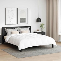 vidaXL Vinter Duvet Set med kudde 3 pcs Vit 200 x 200 cm