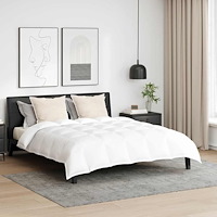 vidaXL Vinter Duvet Set med kudde 3 pcs Vit 200 x 200 cm