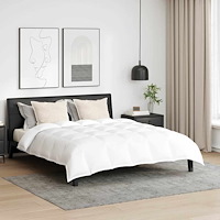 vidaXL Vinter Duvet Set med kudde 3 pcs Vit 200 x 200 cm