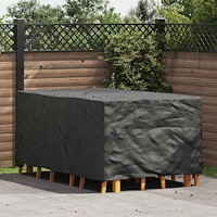 vidaXL Utemöbelsskydd Svart 143 x 225 x 90 cm 210D
