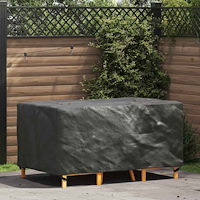 vidaXL Utemöbelsskydd Svart 150 x 90 x 75 cm 210D