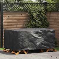 vidaXL Utemöbelsskydd Svart 170 x 100 x 70 cm 210D