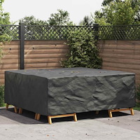 vidaXL Utemöbelsskydd Svart 210 x 200 x 70 cm 210D