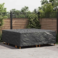 vidaXL Utemöbelsskydd Svart 220 x 220 x 70 cm 210D