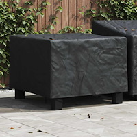 vidaXL Utemöbelsskydd Svart 99 x 99 x 60 cm 210D Oxford Tyg