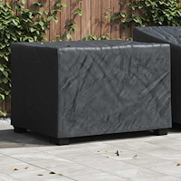 vidaXL Utemöbelsskydd Svart 110 x 84 x 70 cm 420D Oxford Tyg