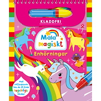 Tukan Förlag Måla magiskt. Enhörningar (bok, spiral)