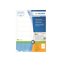 HERMA HERMA Premium - laminerade adressetiketter - matt - 1600 etikett (er) - 88.9 x 33.8 mm