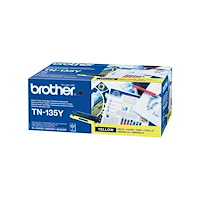 Brother Brother TN135Y - gul - original - tonerkassett