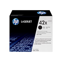 Hewlett-Packard HP 42X - Lång livslängd - svart - original - LaserJet - tonerkassett (Q5942X)