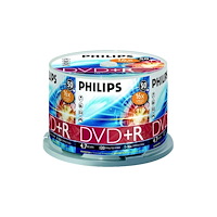 Philips Philips DR4S6B50F - DVD+R x 50 - 4.7 GB - lagringsmedier
