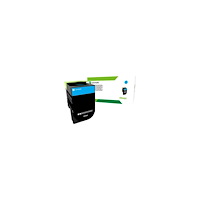 Lexmark International Lexmark - cyan - original - tonerkassett