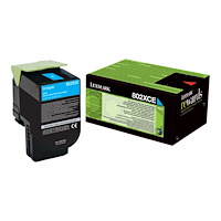 Lexmark International Lexmark - cyan - original - tonerkassett