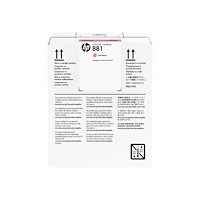Hewlett-Packard HP 881 - ljus magenta - original - bläckpatron