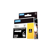 Newell Rubbermaid DYMO Rhino Permanent Polyester - tejp - 1 kassett(er) - Rulle (0,6 cm x 5,5 m)