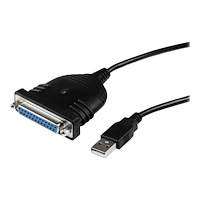 StarTech.com StarTech.com 6 ft / 2m USB to DB25 Parallel Printer Adapter Cable - 2 Meter USB to IEEE-1284 Printer Cable - USB A to DB...