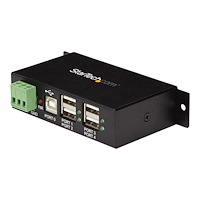 StarTech.com StarTech.com Rackmount USB 2.0 Hub - 4 Port Rugged Industrial USB 2.0 Hub - hubb - 4 portar