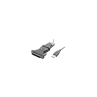 StarTech.com StarTech.com USB till RS232 DB9/DB25 seriell kabeladapter – M/M - seriell adapter - USB 2.0
