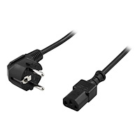 Deltaco DELTACO DEL-109 - strömkabel - power CEE 7/7 till power IEC 60320 C13 - 2 m