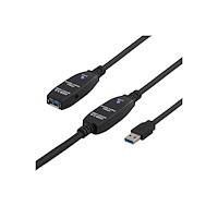 Deltaco DELTACO USB3-1008 - USB-förlängningskabel - USB typ A till USB typ A - 15 m