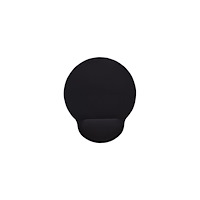 Manhattan Computer Products Manhattan Wrist Gel Support Pad and Mouse Mat, Black, 241 Ã— 203 Ã— 40 mm, non slip base, Lifetime Warranty, Card Retail...