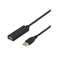 Deltaco DELTACO USB2-EX20M - USB-förlängningskabel - USB till USB - 20 m