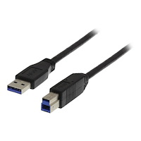 Deltaco DELTACO USB3-130 - USB-kabel - USB Type B till USB typ A - 3 m
