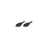 Manhattan Manhattan HDMI Cable, 1080p@60Hz (High Speed), 7.5m, Male to Male, Black, Fully Shielded, Gold Plated Contacts, Lifetime...