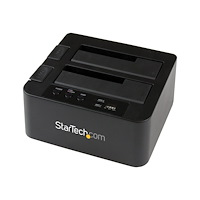 StarTech.com StarTech.com Dual Bay Hard Drive Duplicator, Standalone USB 3.0 (5 Gbps) eSATA to 2.53.5 SATA III HDDSSD ClonerCopier, H...