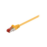Goobay goobay patch-kabel - 50 cm - gul