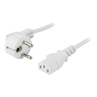 Deltaco DELTACO DEL-109EV - strömkabel - power CEE 7/7 till power IEC 60320 C13 - 1 m