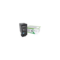 Lexmark International Lexmark - cyan - original - tonerkassett - LCCP, LRP, Lexmark Corporate