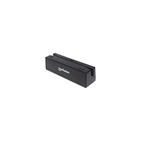 Manhattan Manhattan USB-A Magnetic Strip Card Reader, Triple Track Reader, Keyboard Wedge Decoder, Cable 1.5m, Black, Three Year W...