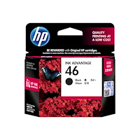 Hewlett-Packard HP 46 - svart - original - Ink Advantage - bläckpatron