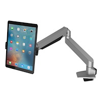 Compulocks Group Compulocks Universal Tablet Cling Articulating Arm Mount monteringssats - justerbar arm - för surfplatta - svart, silver