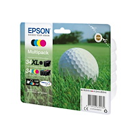 EPSON Epson 34 Multipack - 4-pack - svart, gul, cyan, magenta - original - bläckpatron