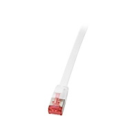 2direct LogiLink SlimLine - patch-kabel - 2 m - vit