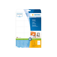 HERMA HERMA Premium - laminerade etiketter - matt - 375 etikett (er) - 70 x 50.8 mm