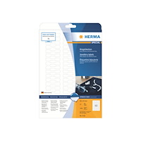 HERMA HERMA Special - permanenta självhäftande matta ogenomskinliga smyckespappersetiketter - 1500 etikett (er) - 49 x 10 mm