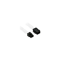 Nanoxia Technology Nanoxia Single Sleeve - förlängningskabel för ström - 6-stifts PCIe-ström till 6-stifts PCIe-ström - 30 cm